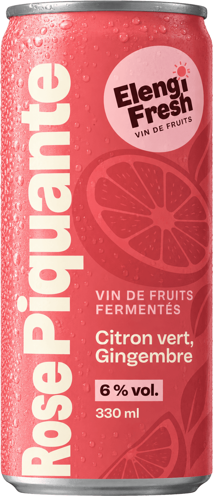 Canette Rose Piquante, pamplemousse, 6 % vol., 330 ml